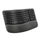 LOGITECH Wave Bluetooth ergonomic keyboard - GRAPH