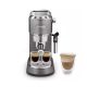 Delonghi Dedica Espresso Coffee Machine with Frothing Jug and Tamper, Beige - EC785.BG