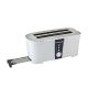 Black & Decker ET124 toaster cool touch for toasting bread, 4 slices, 1350 W, White