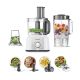 Kenwood FDP65.400WH Food Processor, 3 Speeds - 7 Pieces - 1000 Watts, White