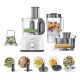 Kenwood Multipro ExpressTM Food Processor FDP65.750WH - 10 Pieces, 1000 Watt