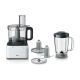 Braun PurEase Food Processor, 800 Watt, White - FP 3131 WH