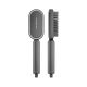  Rush Brush S3 Hair Straightener Brush, Grey