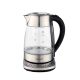  Sokany glass kettle, 1.7 liters, 2200 watts - one year warranty