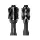 Rush Brush V2 PLUS Ceramic Hair Volumizer, 1200 Watt - Black