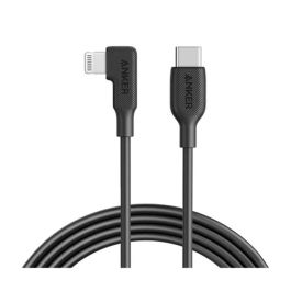 Anker C to Right Angle Lightning Cable 6ft Black